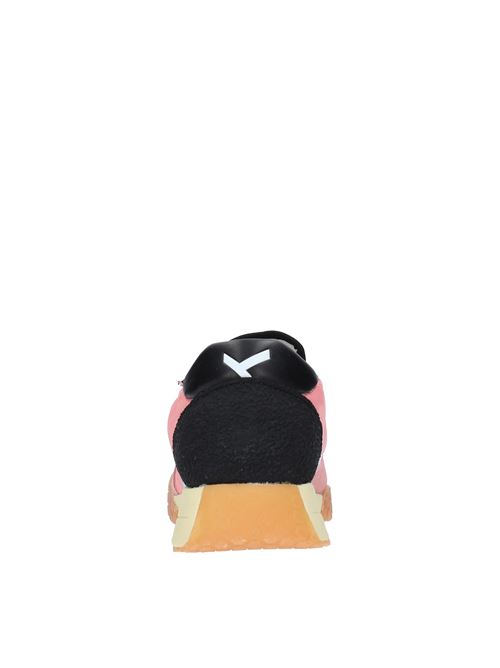 Sneakers in tessuto e camoscio KEH NOO | S00KW9312ROSA